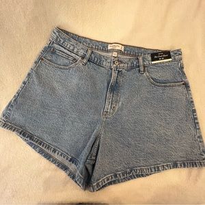 Abercrombie & Fitch Curve Love Dad Shorts